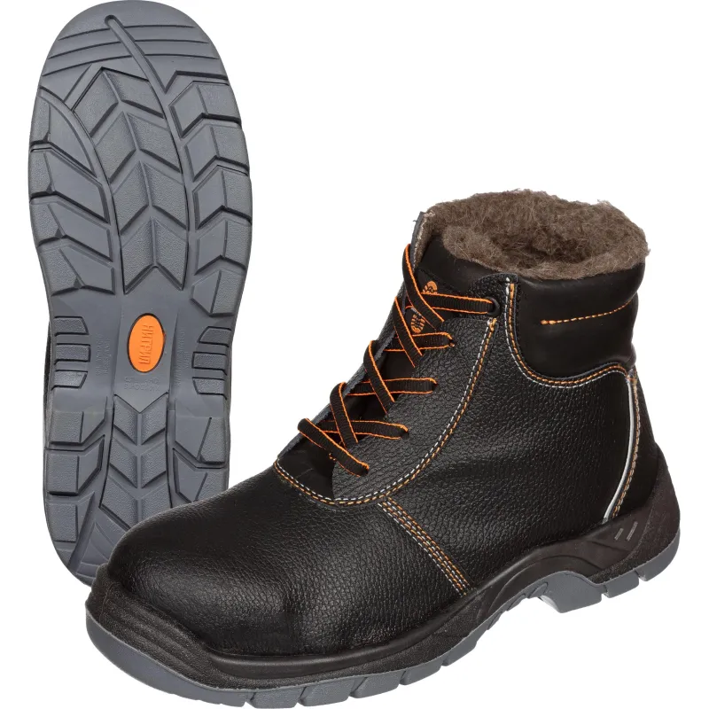 Ботинки от электродуги 9408ВМККС, утепленные ПУ/НР, КП, АС,черный  36 - фото 1