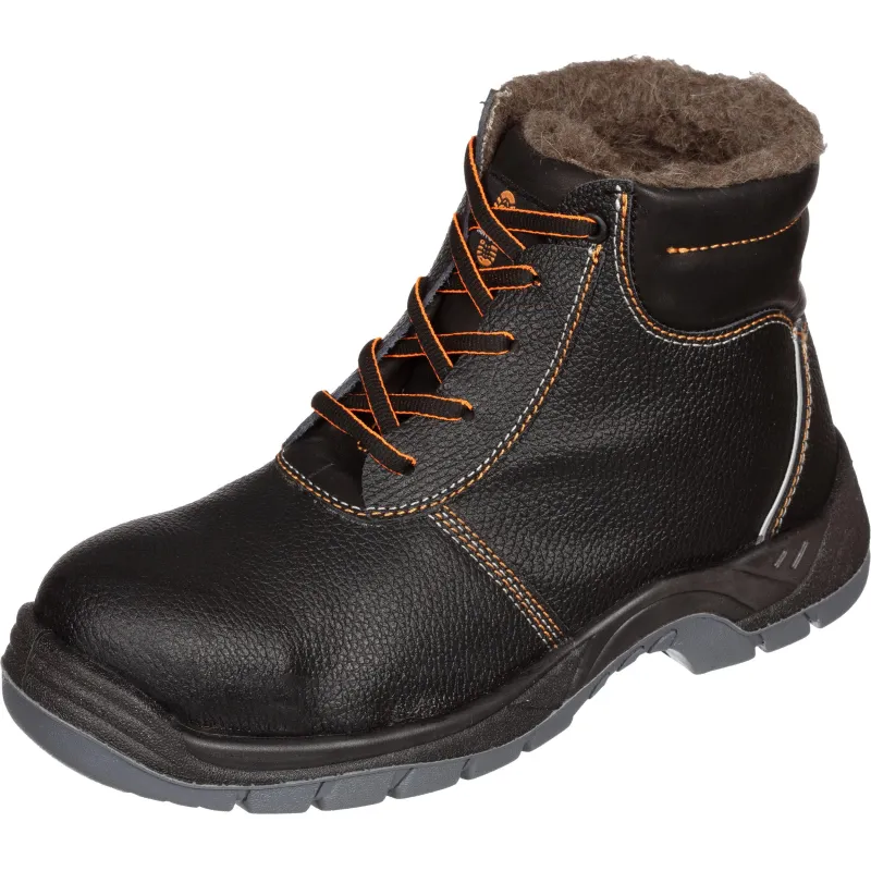 Ботинки от электродуги 9408ВМККС, утепленные ПУ/НР, КП, АС,черный  42 - фото 2