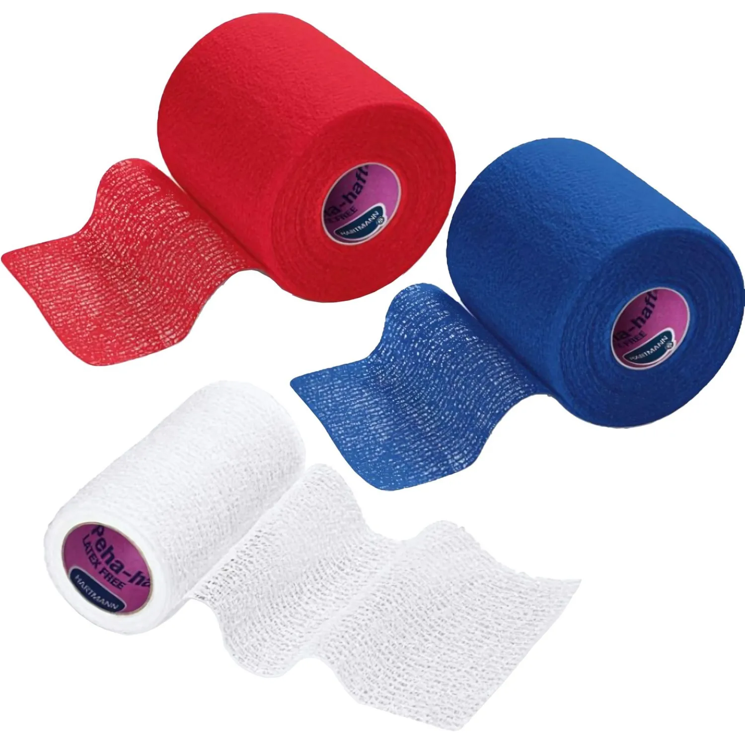 Бинт самофикс эласт 20м х 6см, красный, PEHA-HAFT - фото 3