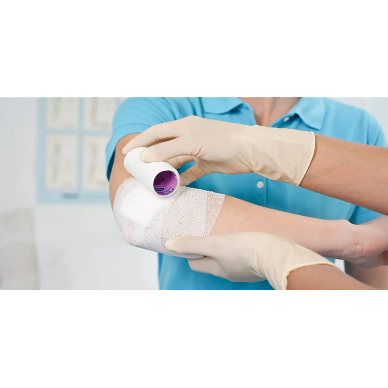 Бинт самофикс эласт 4м х 4см, белый, PEHA-HAFT - фото 3