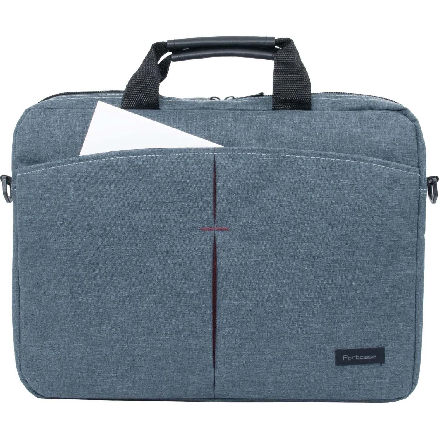 Сумка для ноутбука 15,6 PORTCASE (PORTCASE KCB-162 Grey) - фото 4