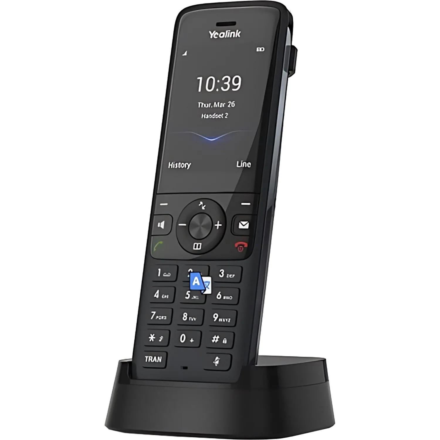 Дополнительная трубка Yealink W78H,HD, 2.4,вибр,3.5мм,для W70B/W80B/W90B - фото 1