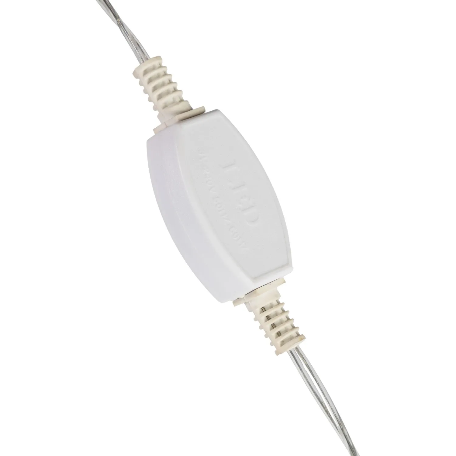 Электрогирлянда Дождь 2x1,5 м 300LED мерц. IP44 отсоед. нит хол.бел.HD-YW01 - фото 6
