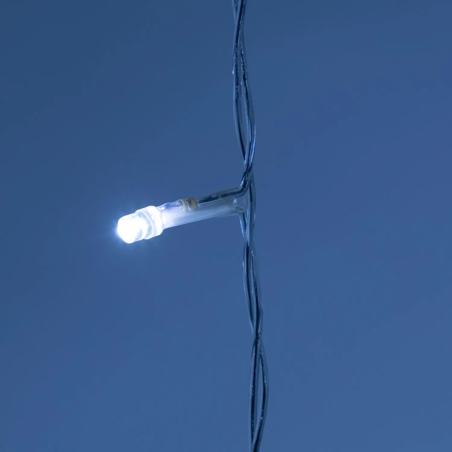 Электрогирлянда Дождь 2x2 м 400LED мерц. IP44 отсоед. нити хол.бел.HD-YW02 - фото 3