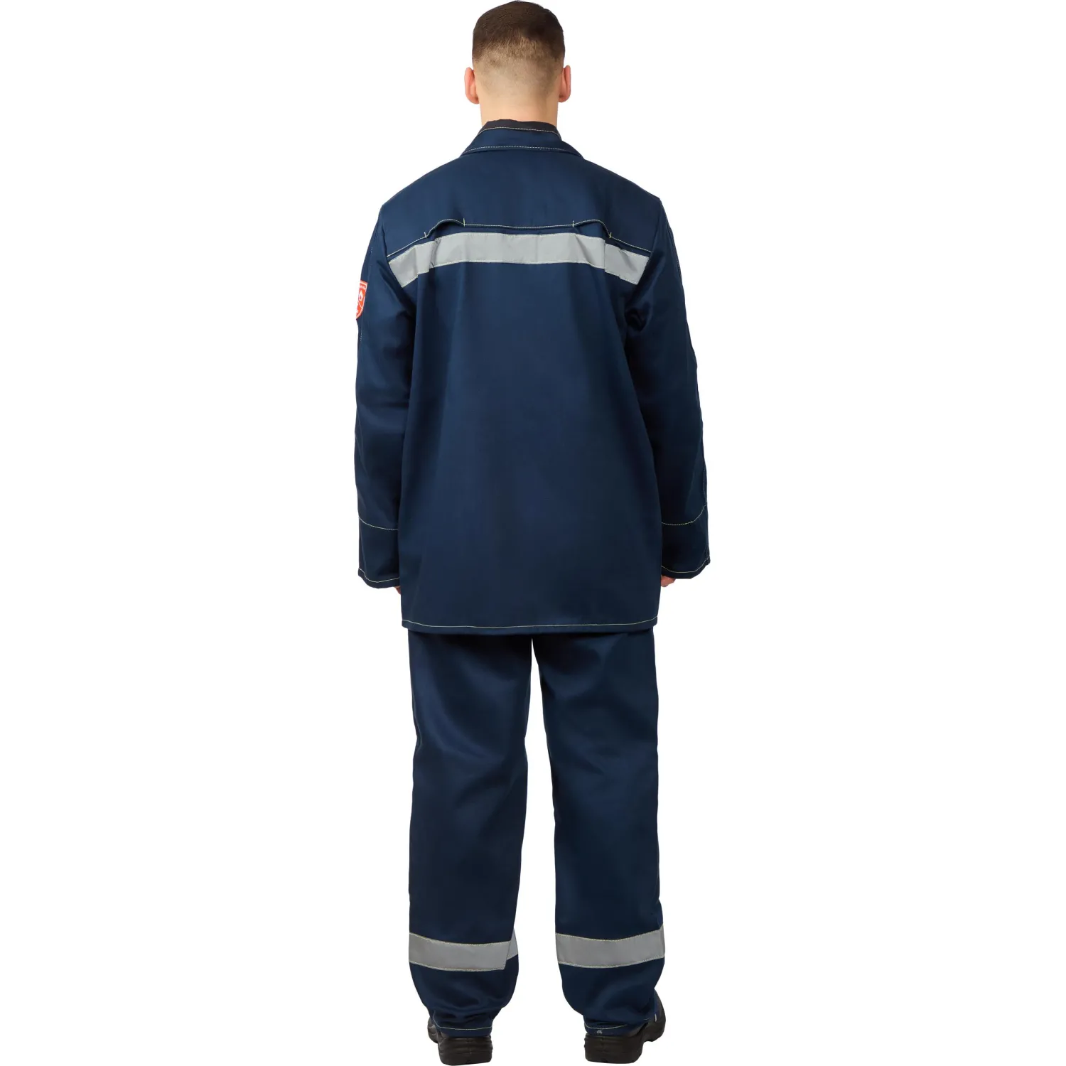 Костюм сварщика усиленый 100% х/б 450 г/м2 (модель КСТ06) (р.64-66) 182-188 - фото 8