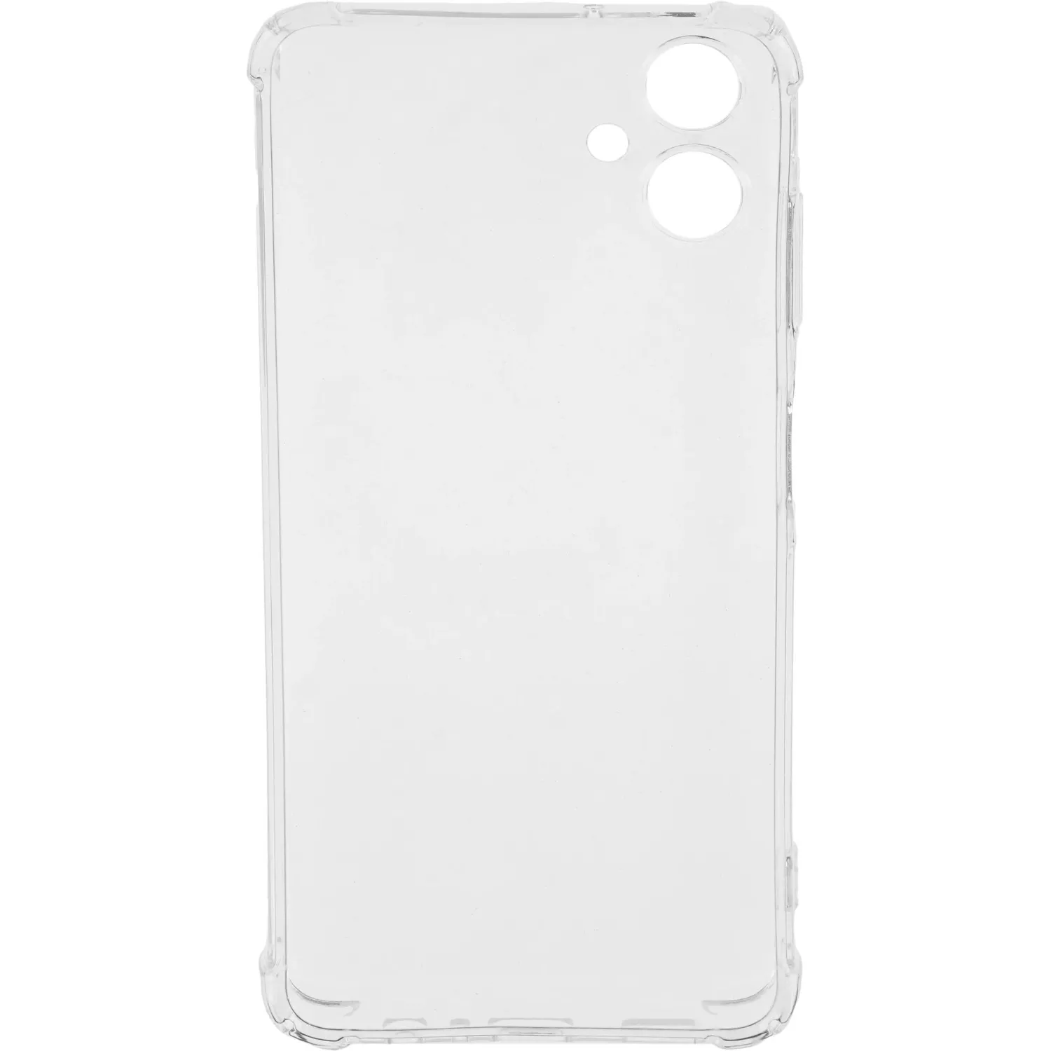 Чехол накладка PERO силикон для Samsung A06 прозрачный усиленный - фото 2