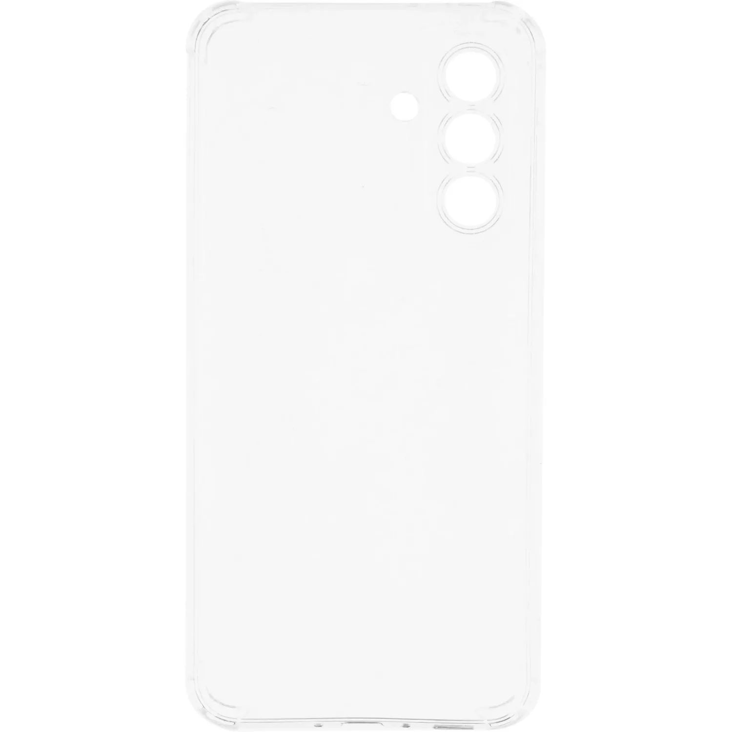 Чехол накладка PERO силикон для Samsung A36 прозрачный усиленный - фото 2