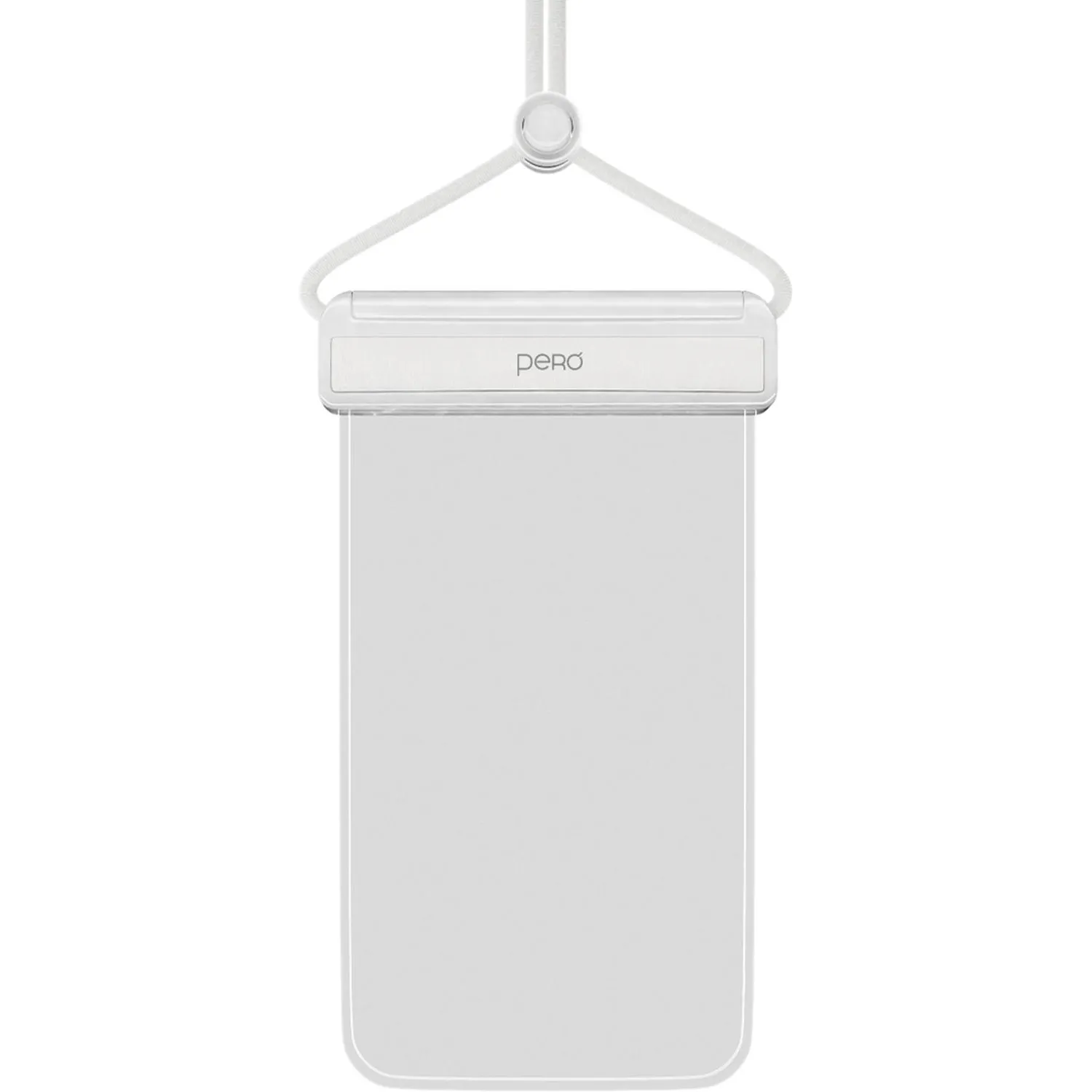 Чехол PERO влагозащитный для смартфона SB04 WATERPROOF BAG белый - фото 1