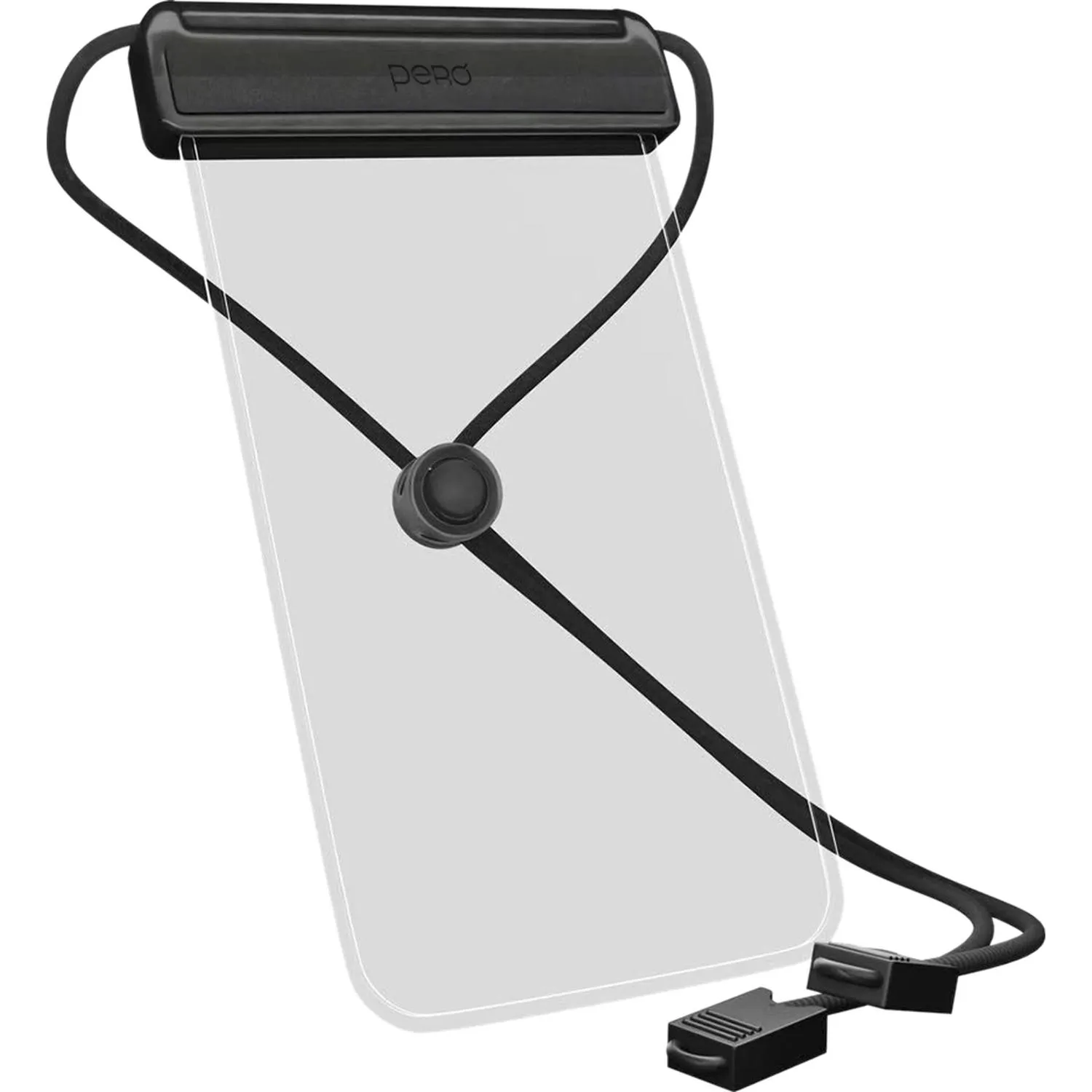 Чехол PERO влагозащитный для смартфона SB04 WATERPROOF BAG черный - фото 3