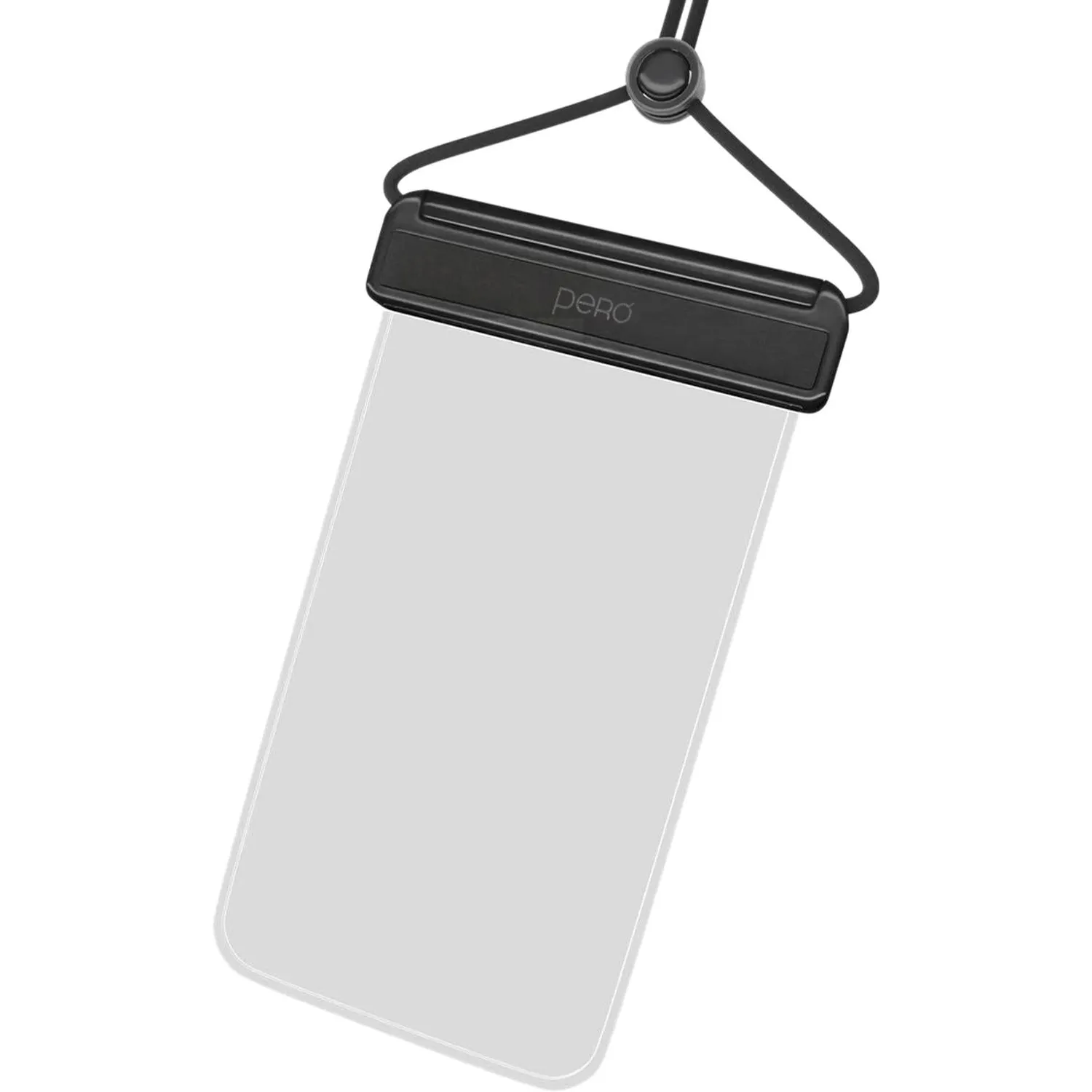 Чехол PERO влагозащитный для смартфона SB04 WATERPROOF BAG черный - фото 4