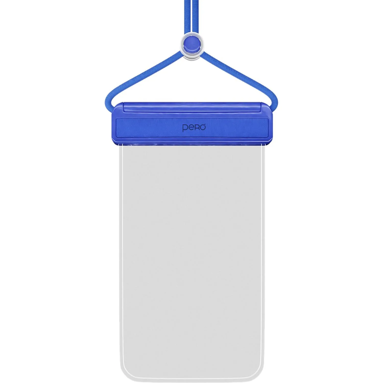 Чехол PERO влагозащитный для смартфона SB04 WATERPROOF BAG синий - фото 1