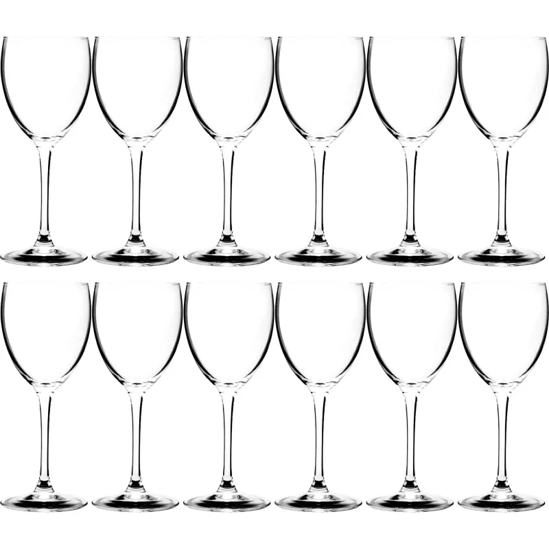 Бокал для вина 250 мл.d=70 мм.h=200 мм.красн.Эталон,12шт/уп,47300 - фото 1