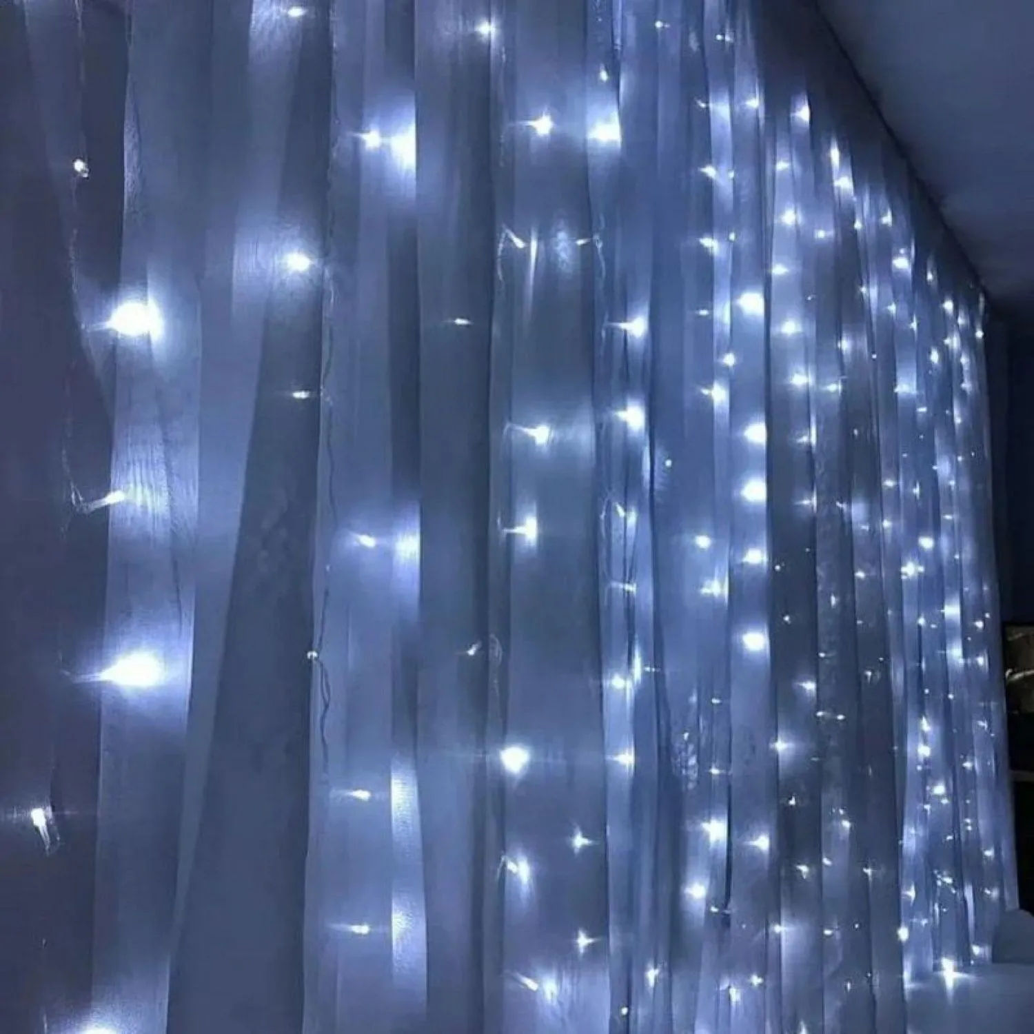 Гирлянда светодиодная Feron CL20 занавес 2x2м + 3м 5000К, 230V, 32337 - фото 5