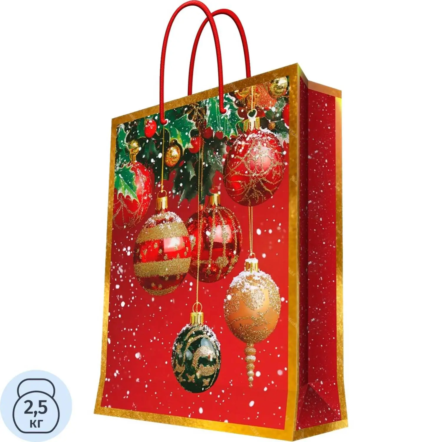 Пакет подарочный д/сувенирной продукции 140 г/м2 26x32,4x12,7см арт.96381FE - фото 1