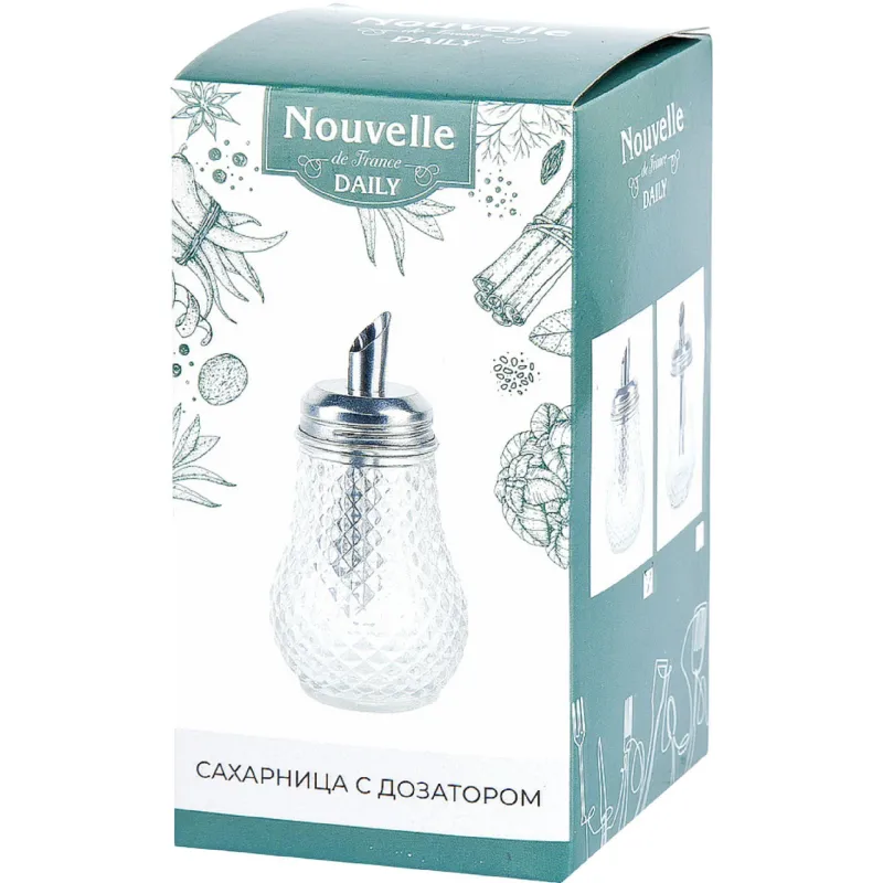 Сахарница с дозатором d=6,5см h=12,5см v=170мл - фото 2