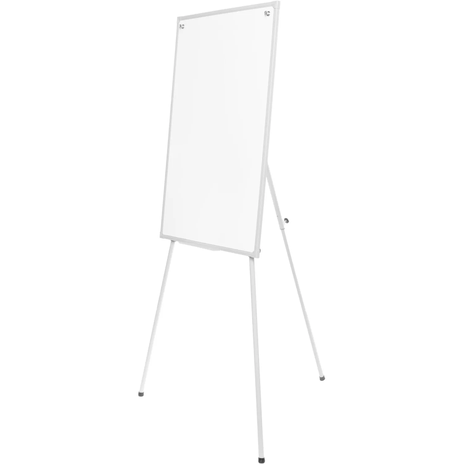 Флипчарт магнитно-маркерный на треноге, в ПВХ-профиле, без верхней крышки - фото 1