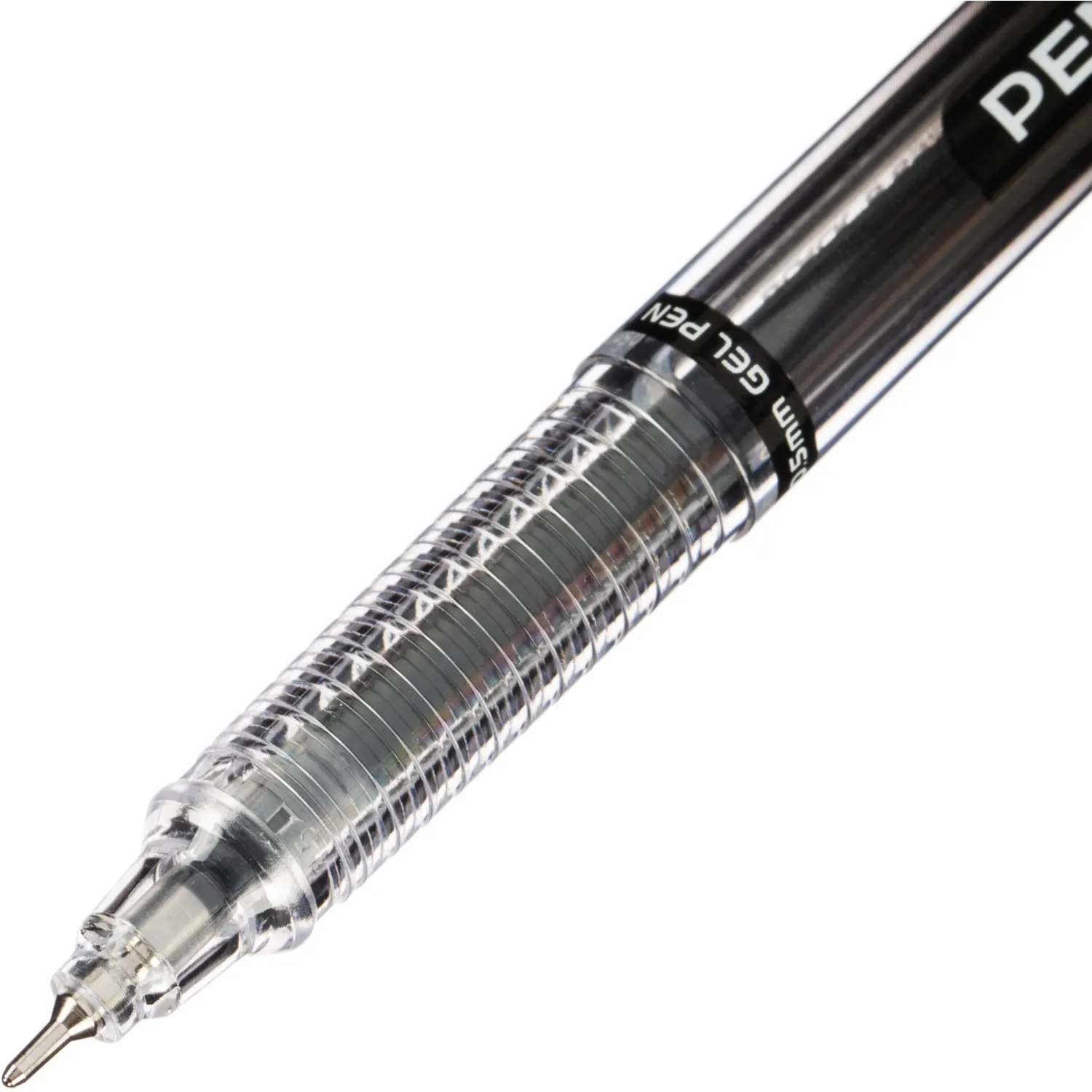Ручка гелевая неавтомат. MY-KING GEL PEN METAL CLIP 0,5мм, черный - фото 3
