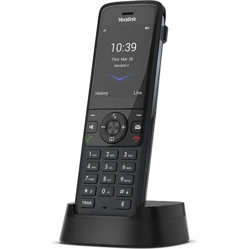 IP-DECT телефон Yealink W78P,база W70B+трубка W78H,10SIP,до 10труб,до 20выз - фото 1
