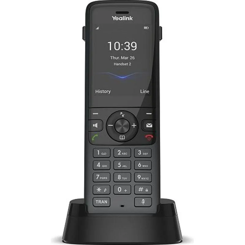 IP-DECT телефон Yealink W78P,база W70B+трубка W78H,10SIP,до 10труб,до 20выз - фото 2