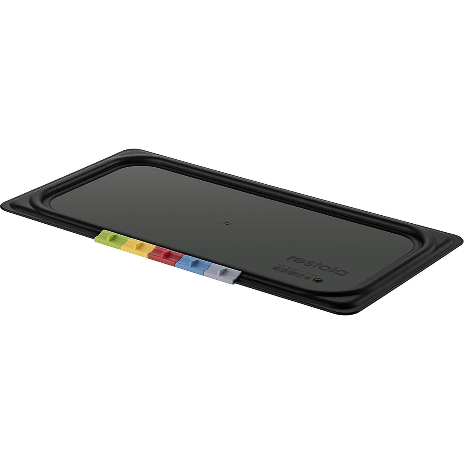 Крышка для гастроемкости Restola полипроп 1/3 (черная), 422101313 - фото 1