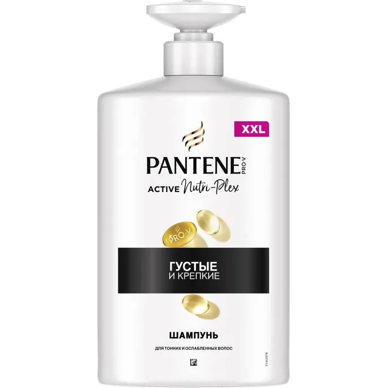 Шампунь Pantene Pro-V Густые и Крепкие 900 мл - фото 1