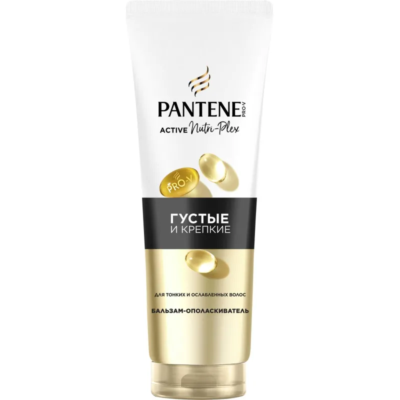 Бальзам-ополаскиватель Pantene Pro-V Густые и Крепкие 230 мл - фото 1