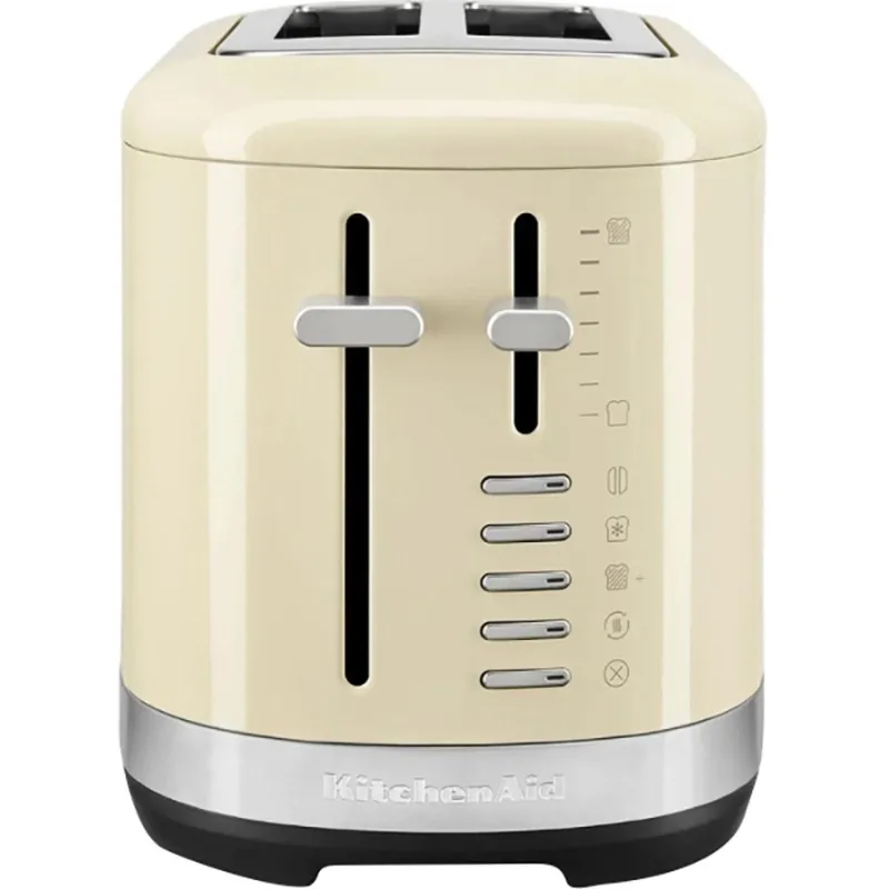 Тостер KitchenAid 5KMT2109EAC на 2 тоста, кремовый - фото 3
