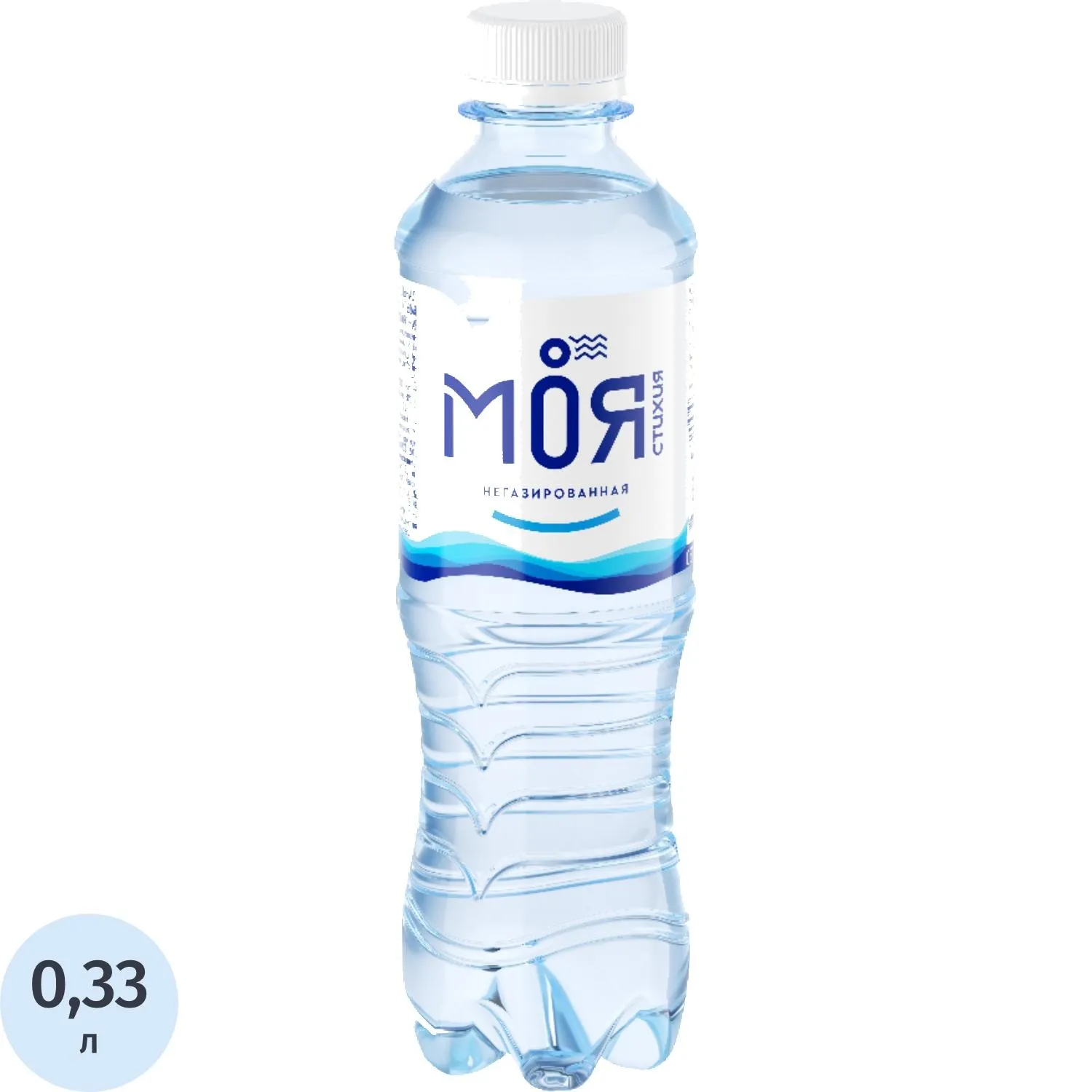 Вода минеральная Моя стихия природная столовая питьевая негаз ПЭТ 0,33л - фото 1