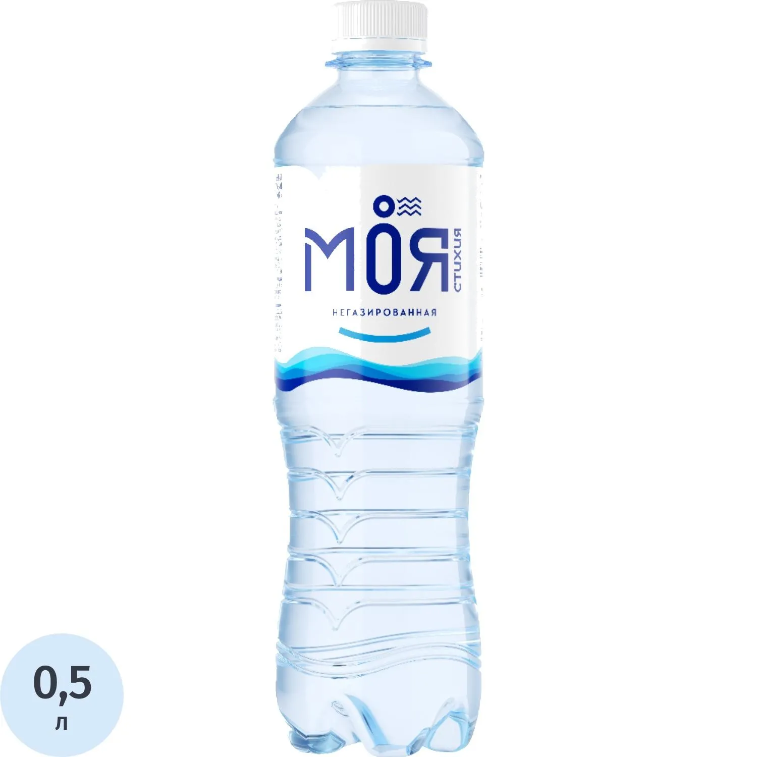 Вода минеральная Моя стихия природная столовая питьевая негаз ПЭТ 0,5л - фото 1