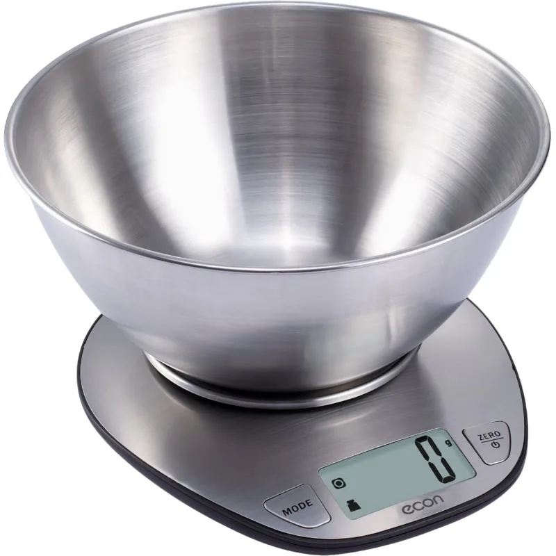 Весы Econ ECO-BS356K,кухонные электронные,стальная чаша объемом 1,8 л - фото 1