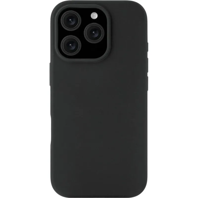 Чехол Rocket Silk,защитн. iPhone 16 Pro,силик,чёрный (RCS664BL63PSL-I24M) - фото 1