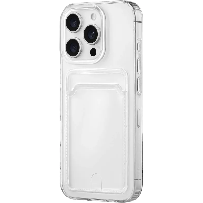 Чехол Rocket Clear Plus отд.дл.карты,iPhone16 Pro,прозр(RCS633TT63PCP-I24) - фото 6