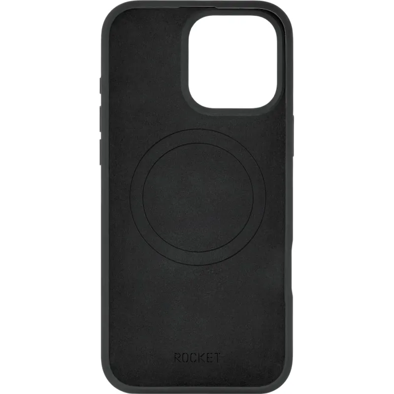 Чехол Rocket Silk iPhone16 Pro Max,solid-silicone, чёрн(RCS672BL69PSL-I24M) - фото 2