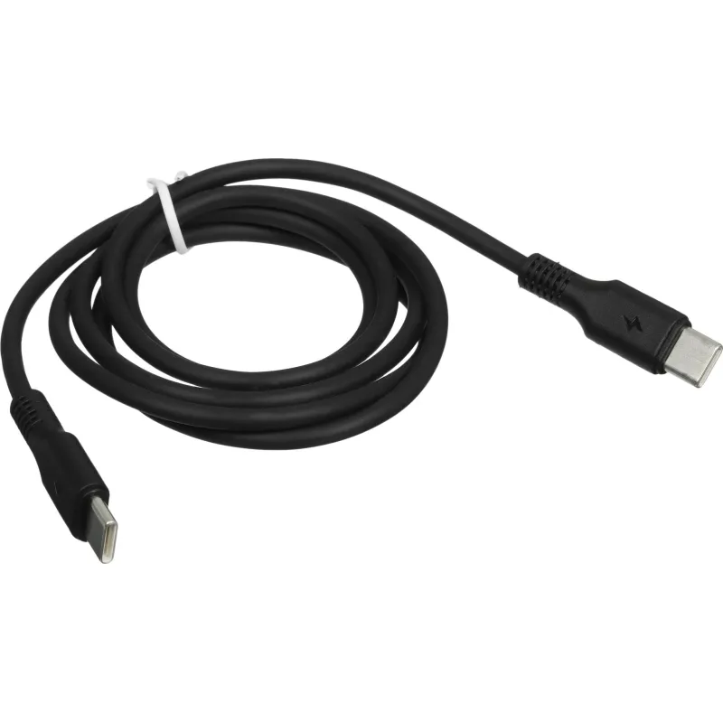 Кабель зарядный Rocket Flex TPE USB-C/USB-C 1 м, 60W, чер(RDC516BL01FL-CС) - фото 2