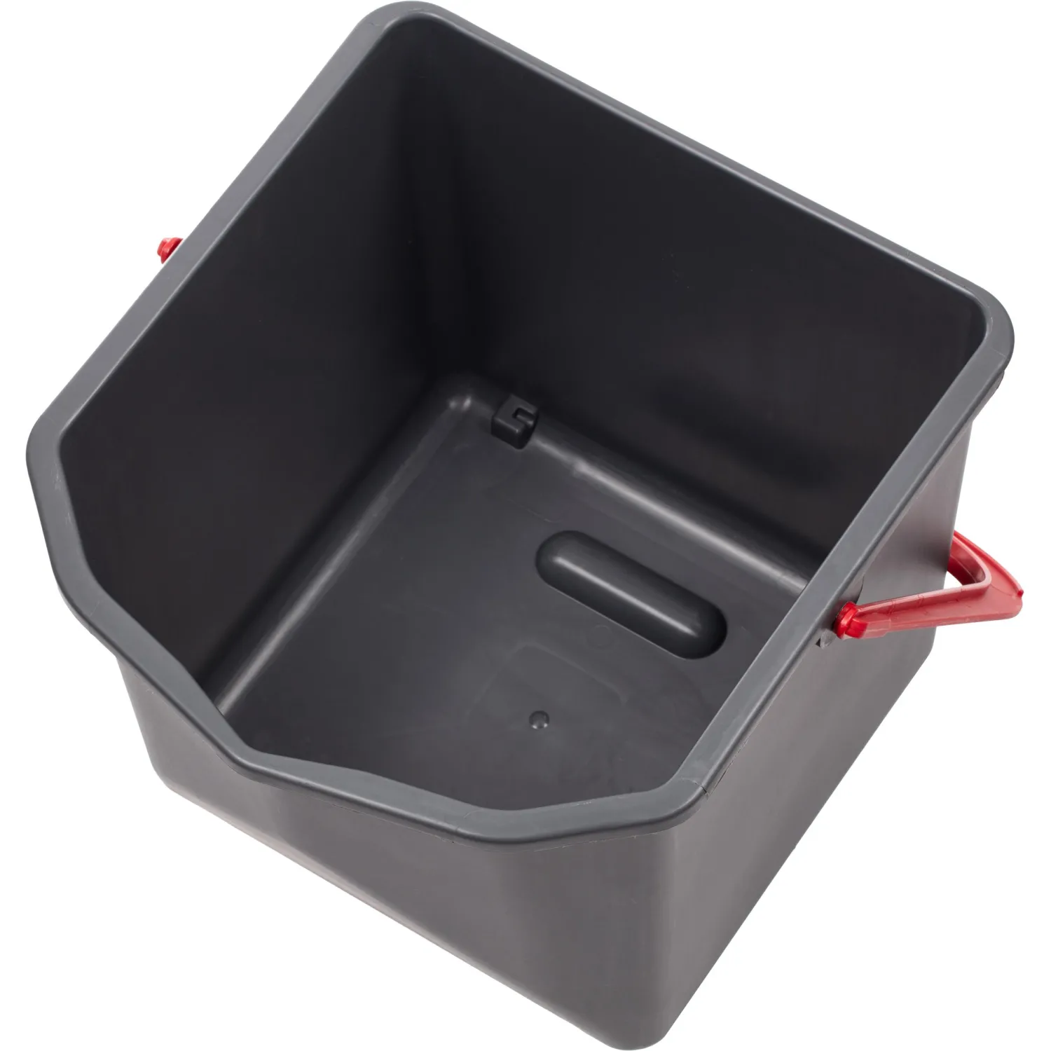 Ведро с красной рукояткой 25л_B-25R - фото 3