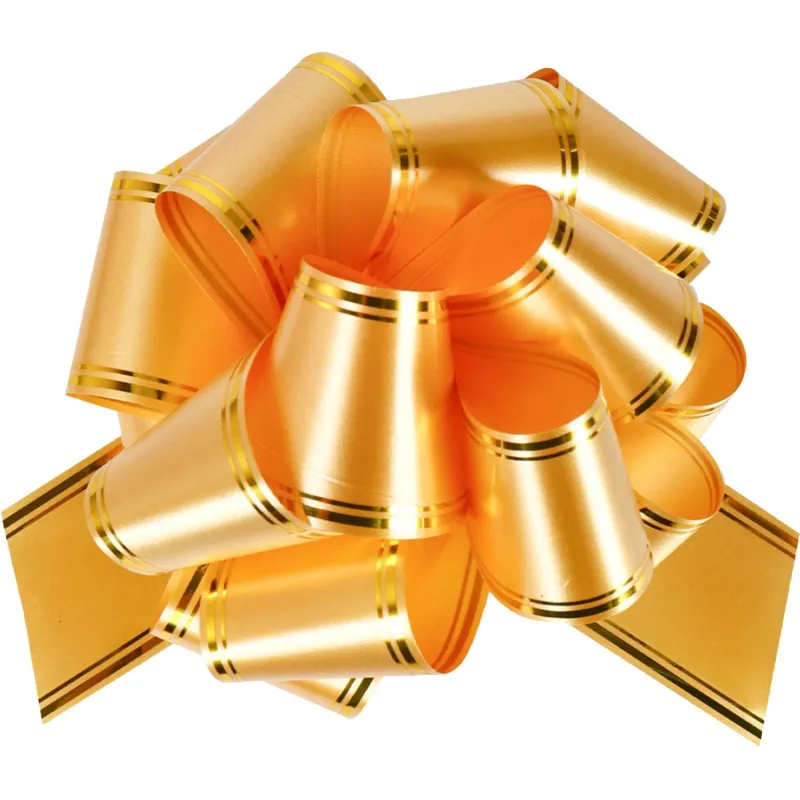Бант - шар Золотое сечение, 5 см, золотой БЛ-2028 - фото 1