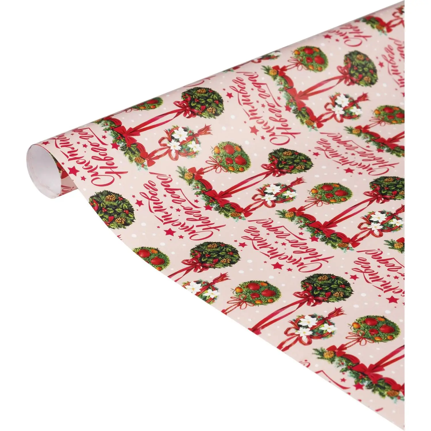 Бумага упаковочная для сувенирной продукции 90 г/м2 / 100х70см арт.89239 - фото 2