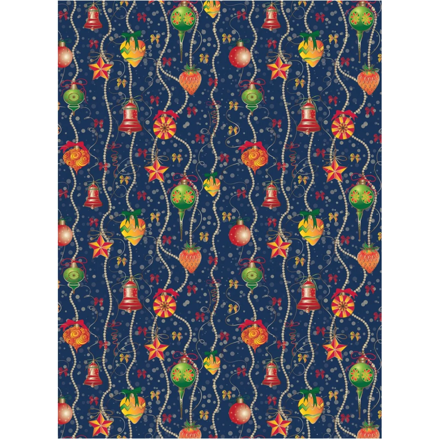 Бумага упаковочная для сувенирной продукции  80 г/м2 / 100х70 арт.95232 - фото 1