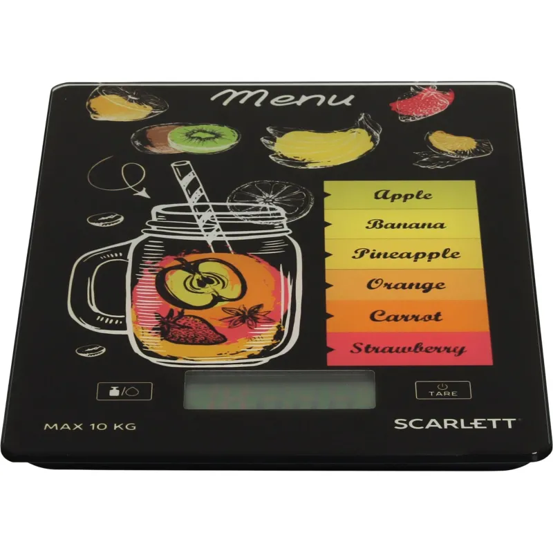 Весы Scarlett SC-KS57P77,настольные, 10 кг, смузи - фото 2