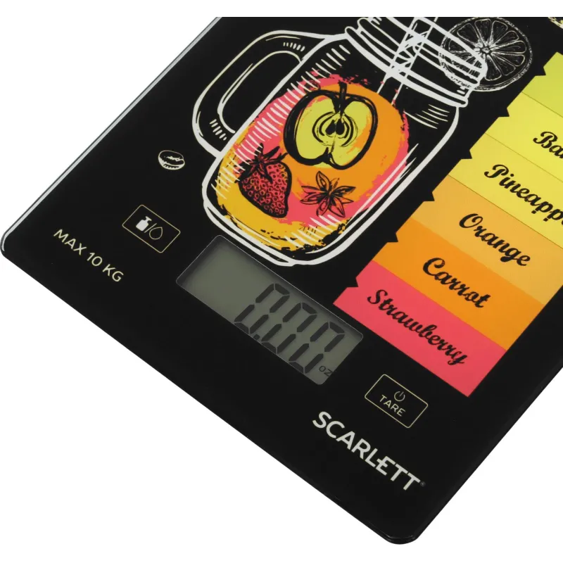 Весы Scarlett SC-KS57P77,настольные, 10 кг, смузи - фото 3