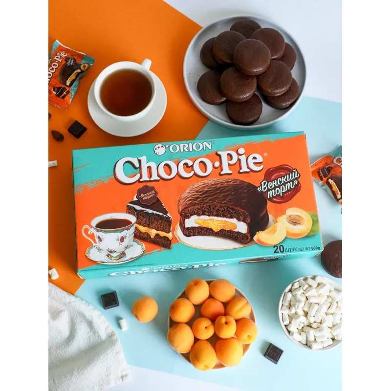 Пирожное Choco Pie VIENNA CAKE (Венский торт), 600г - фото 3