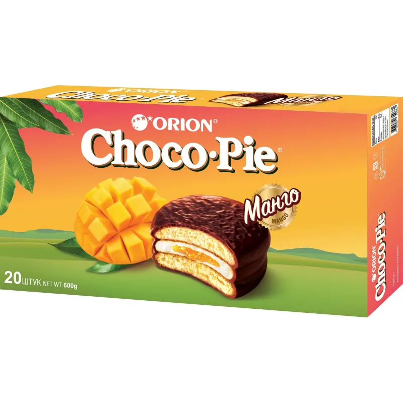 Пирожное Choco Pie Mango манго, 600г - фото 1