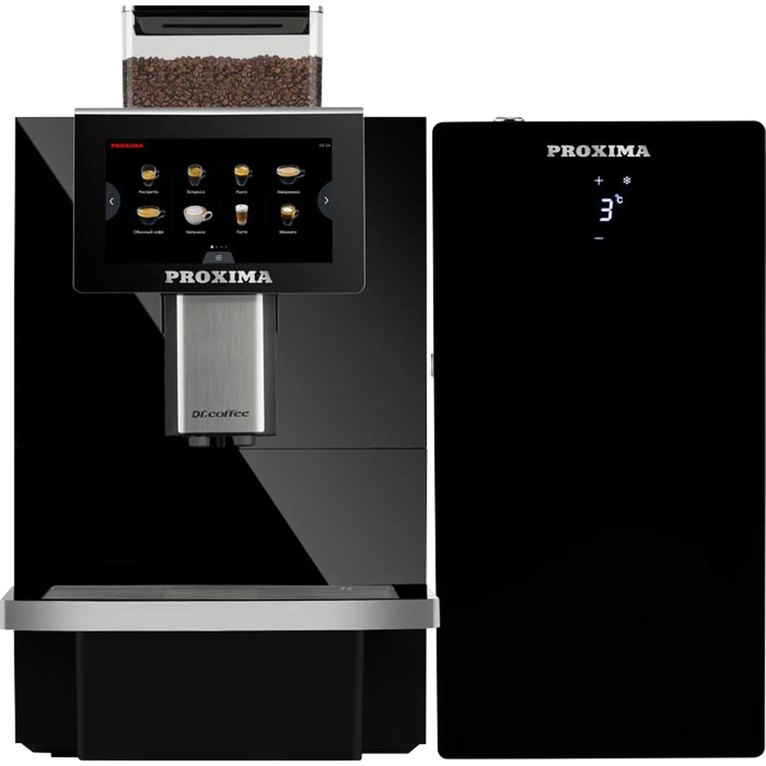 Кофемашина Dr.coffee PROXIMA F11 Pro Plus Black - фото 4