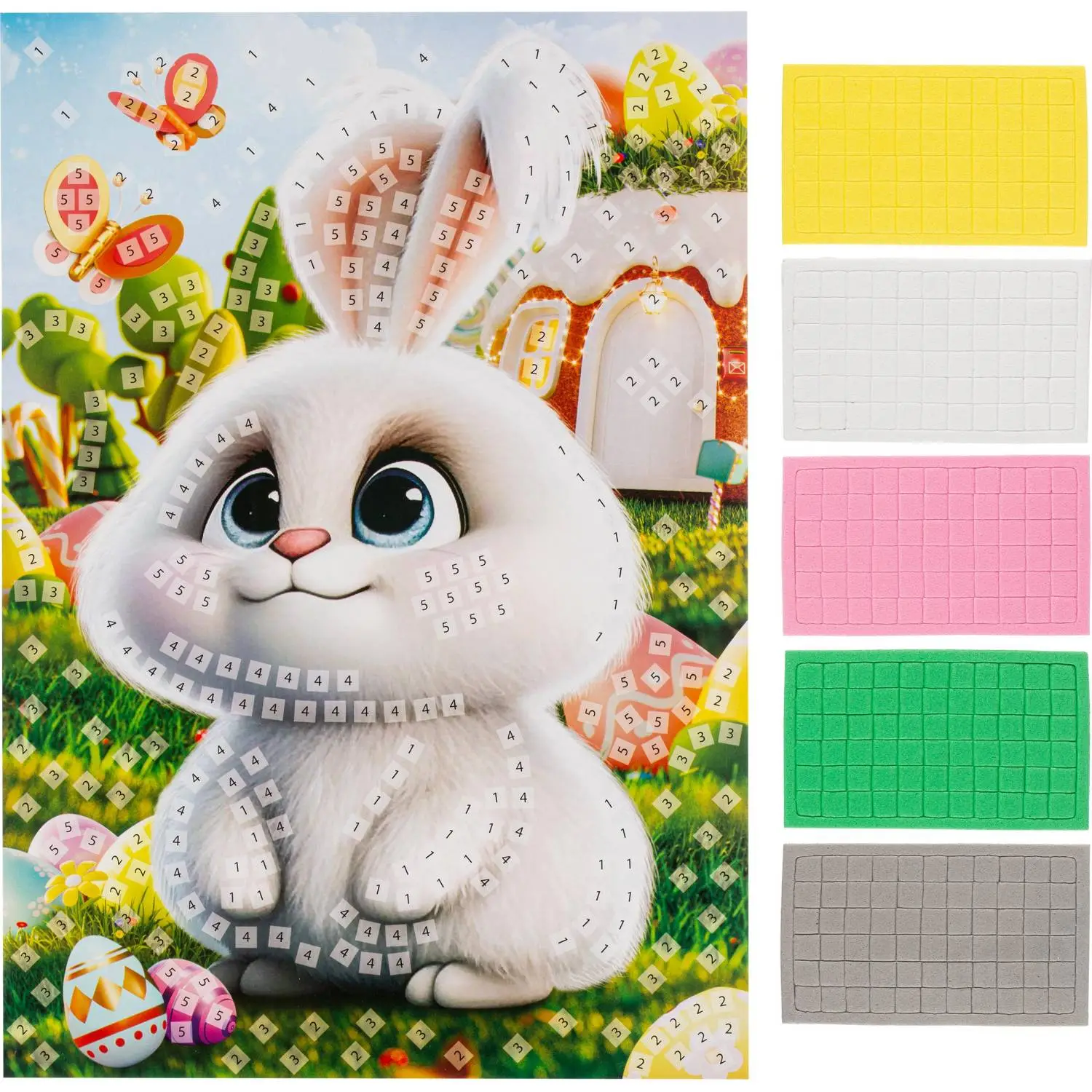 Аппликация 21х30 см кролик МУЛЬТИ АРТ EVAPACK-112438 - фото 2