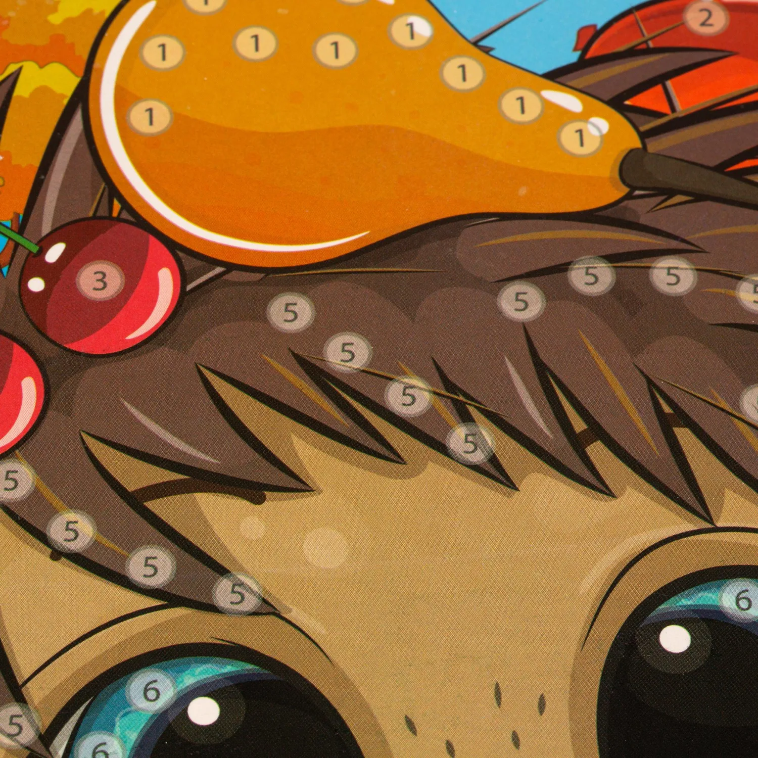 Аппликация из пайеток Ёжик МУЛЬТИ АРТ  SEQPACK-112294 - фото 7