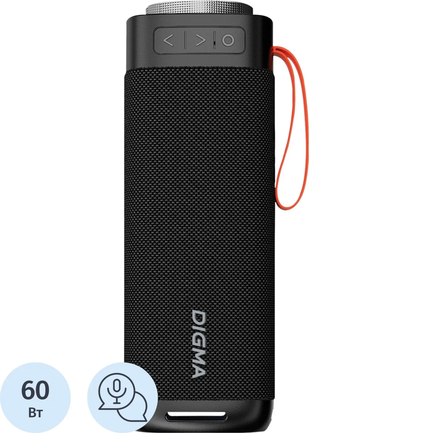 Акустическая система Digma D-PS1522 черный 60W 2.0 BT 10м 3000mAh (PS1522B) - фото 1
