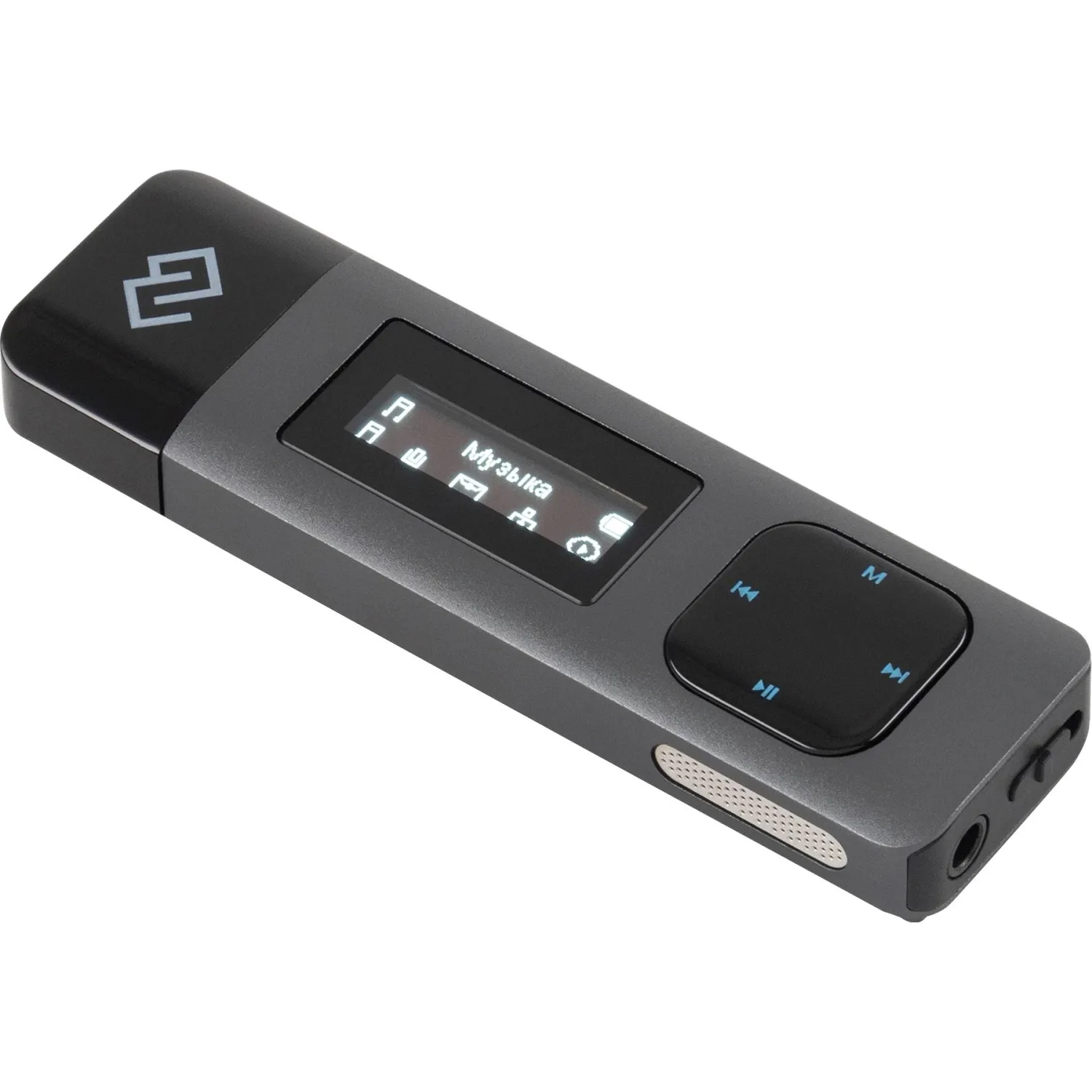 Диктофон цифровой Digma DiVoice RV50 8Gb черно-серый - фото 6