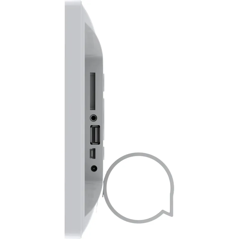 Фоторамка цифровая Digma 11.6 PF-1100 IPS 1366x768 белый пластик ПДУ Видео - фото 2