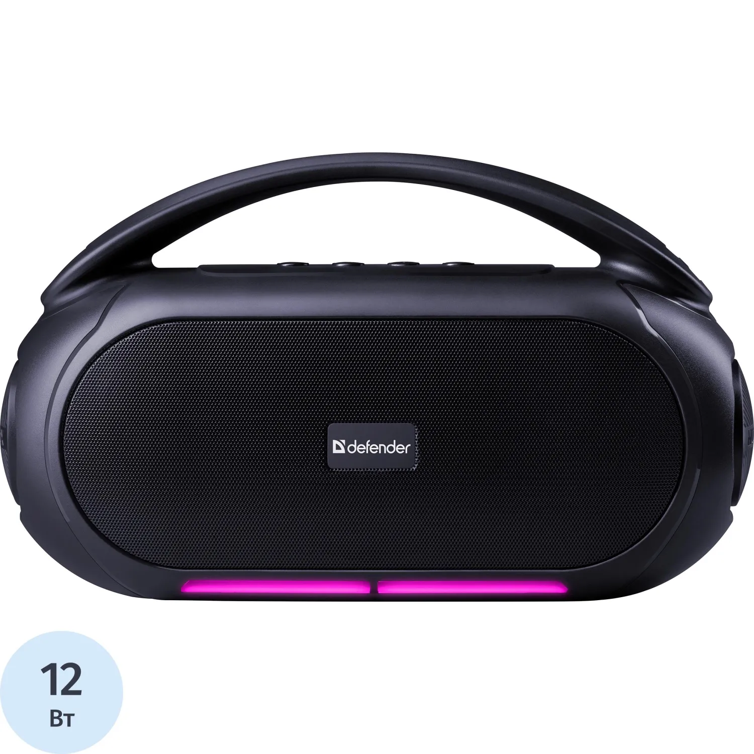 Акустическая система Defender Beatbox 12 12Вт, BT/FM/USB/TF/MIC/RGB - фото 1