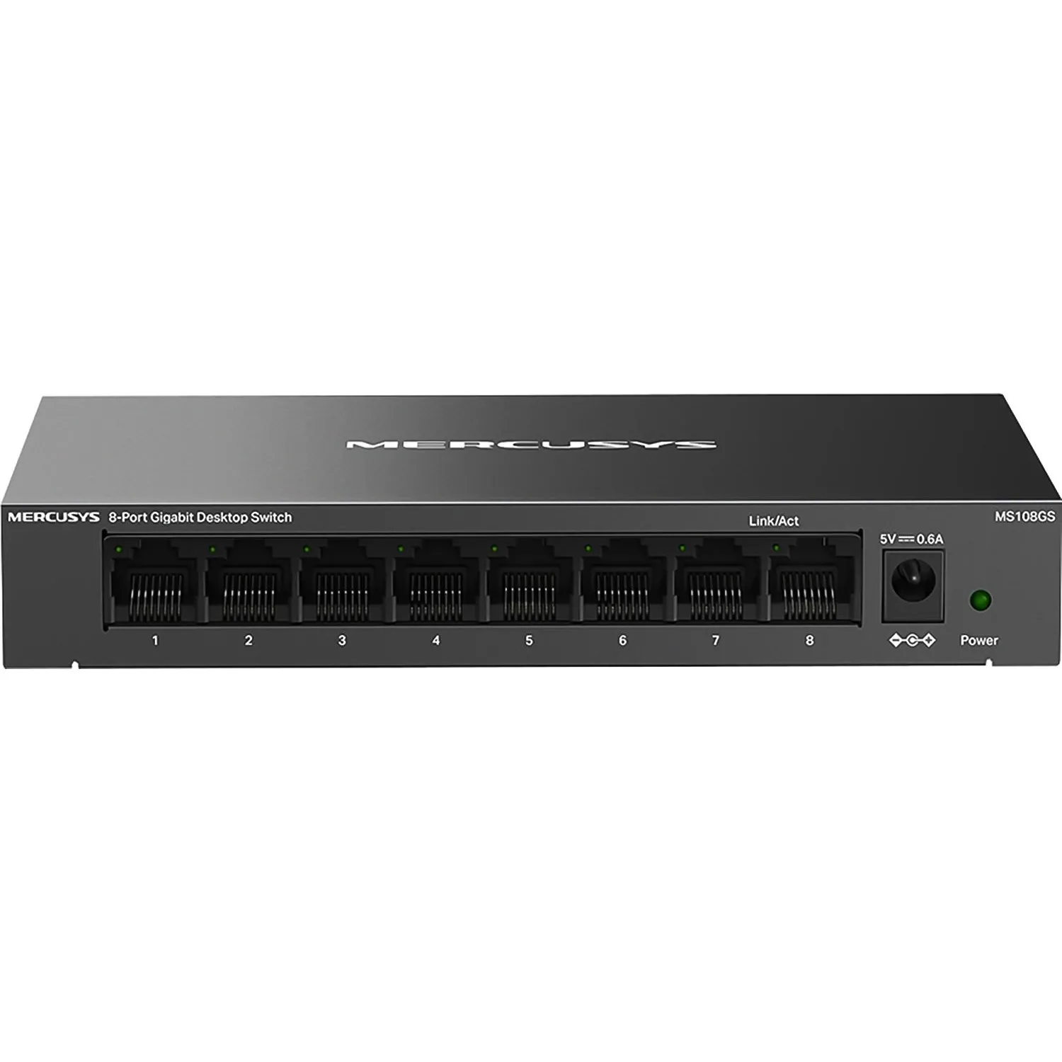 Коммутатор Mercusys MS108GS (L2) 8x1Гбит/с неуправляемый - фото 2